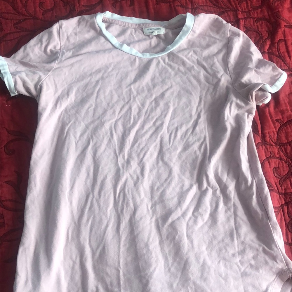 Baby pink shirt
